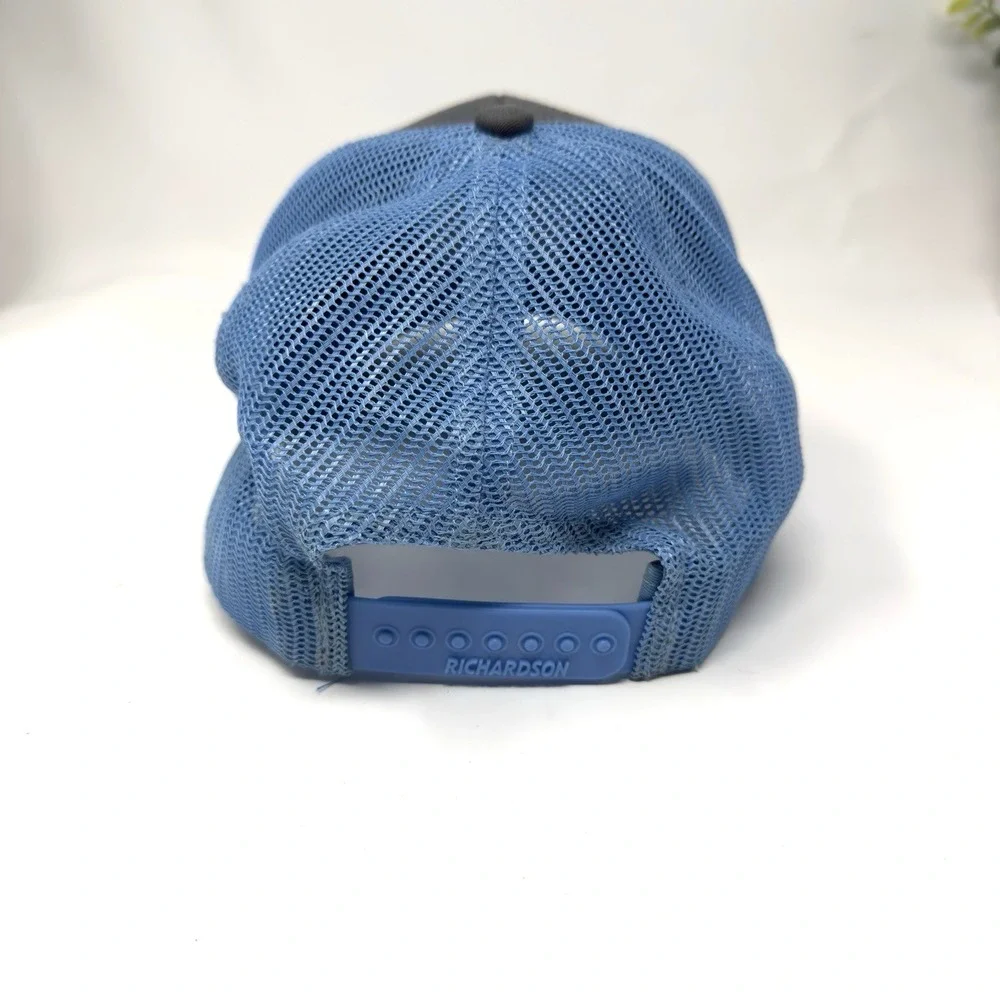 Letter W Snapback Mesh Back Trucker Hat‎ Gray One Size Richardson